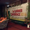 1st Summer Conference (May 13, 2016)